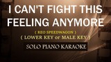 I CAN'T FIGHT THIS FEELING ANY MORE ( LOWER KEY or MALE KEY ) ( REO SPEEDWAGON ) (COVER_CY)