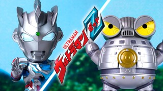 [Tampilan Super] Seri Versi Q Ultraman Zeta Alpha Armor & Severnga 4K