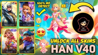 Unlock All Skins | Angela Collector Skin | Chang'e Epic Skin & More! | Han V40 | YVE PATCH