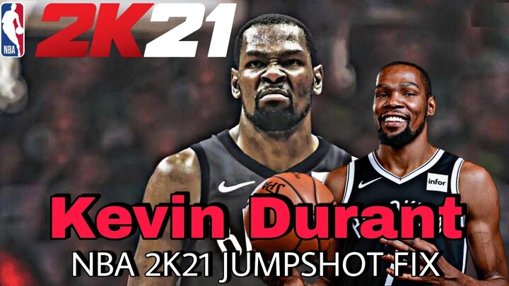 NBA 2K21 - KEVIN DURANT JUMPSHOT FIX *ACCURATE*