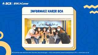 Informasi #BCACareer