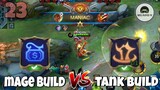 Tank Build vs Mage Build - Gatotkaca Montage 23 | MLBB