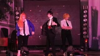 Chainsaw Man Denji, Power and Aki Hayakawa Cosplay at GeeKon 2023