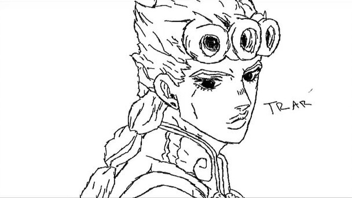 how to draw giorno giovana jojo bizzare adventure