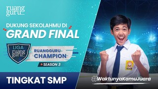 Grand Final SMP Ruangguru Champion 2021