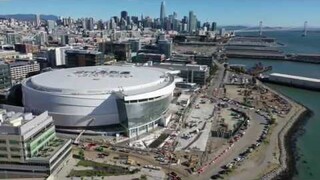 Chase Center 4k Construction Time-Lapse