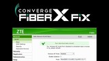 FIXED! Converge FiberX Connection Problem