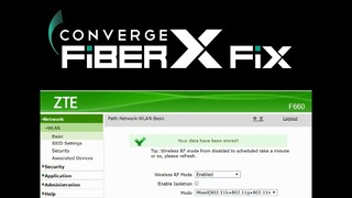FIXED! Converge FiberX Connection Problem