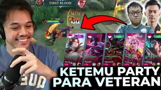 OURA Vs Party Para Veteran!! Di Kasih Roger Langsung Menggila Gini Boss!! - Mobile Legends