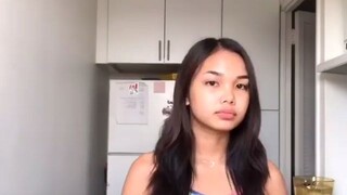 Beautiful teen dancing