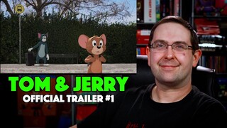 REACTION! Tom & Jerry Trailer #1 - Chloë Grace Moretz Movie 2021