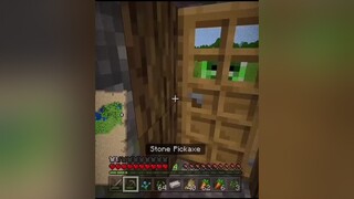 Này này ông dân làng kia, chơi vậy ra chuồng gà chơi đi 😑 minecraft vinhmc khoanhkhacesports creeper