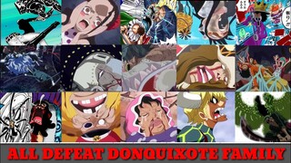 SEMUA KEKALAHAN DONQUIXOTE FAMILY / DONQUIXOTE PIRATES | (ONE PIECE) TERBARU