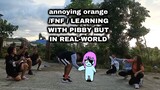 ANNOYING ORANGE FNF LEARNING WITH PIBBY ANIMATION BUT IN REAL LIFE