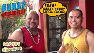 A day in the life of an MMA Fighter and his Coach | BUHAY QUARANTINE
