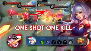 ONE SHOT ONE KILL! Kagura Flameshot Ngambil Gelar Lesley? Mlbb