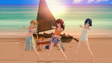 [Lonely Rock MMD] Ayo menari di pantai bersama Kita-chan!