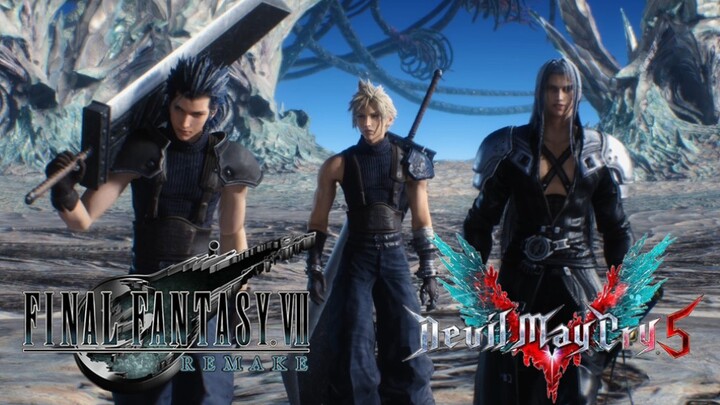 Sephiroth & Zack & Cloud MOD [Final Fantasy 7re × Devil May Cry 5]