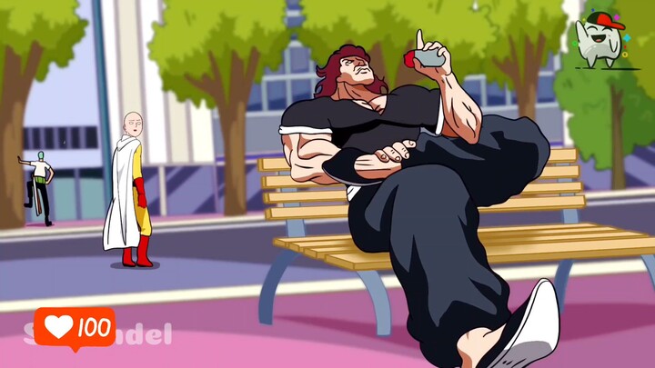 SAITAMA VS YUJIRO HANMA