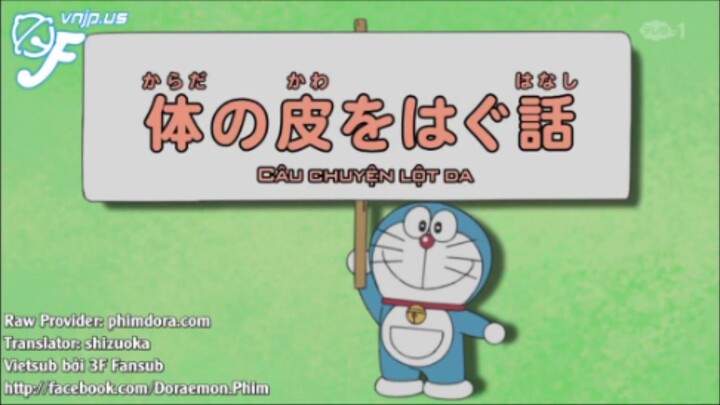 Doraemon vietsub - Câu chuyện lột da & Người tình của Jaiko và Dorami?