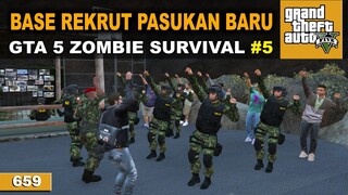 KETIKA TENTARA JOGET TIKTOK - GTA 5 ZOMBIE SURVIVAL # 659