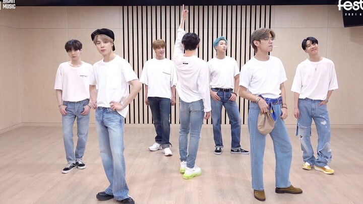 【WNS中字】210604 4K [CHOREOGRAPHY] BTS‘Dynamite’ Dance Practice(Cute & Lovely ver.)