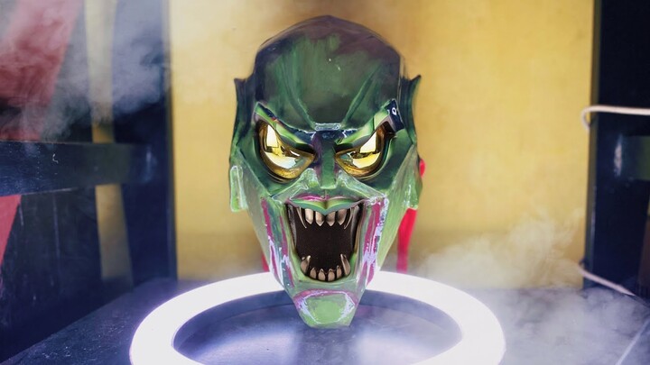 MEMBUAT TOPENG GREEN GOBLIN MUSUHNYA SPIDERMAN DARI KERTAS #spiderman