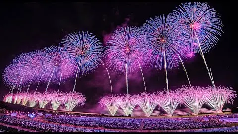長岡花火 ３年ぶりの復興祈願フェニックス 22 Nagaoka Fireworks Phoenix Display 22 Panasonic S5 Braw Bilibili