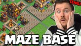 How to BEAT the LABYRINTH BASE in the Clan Capital in Clash of Clans