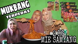 TERPARAH! YG BELUM PERNAH GUA RASAIN MUKBANG MIE SAMYANG 2 KILO