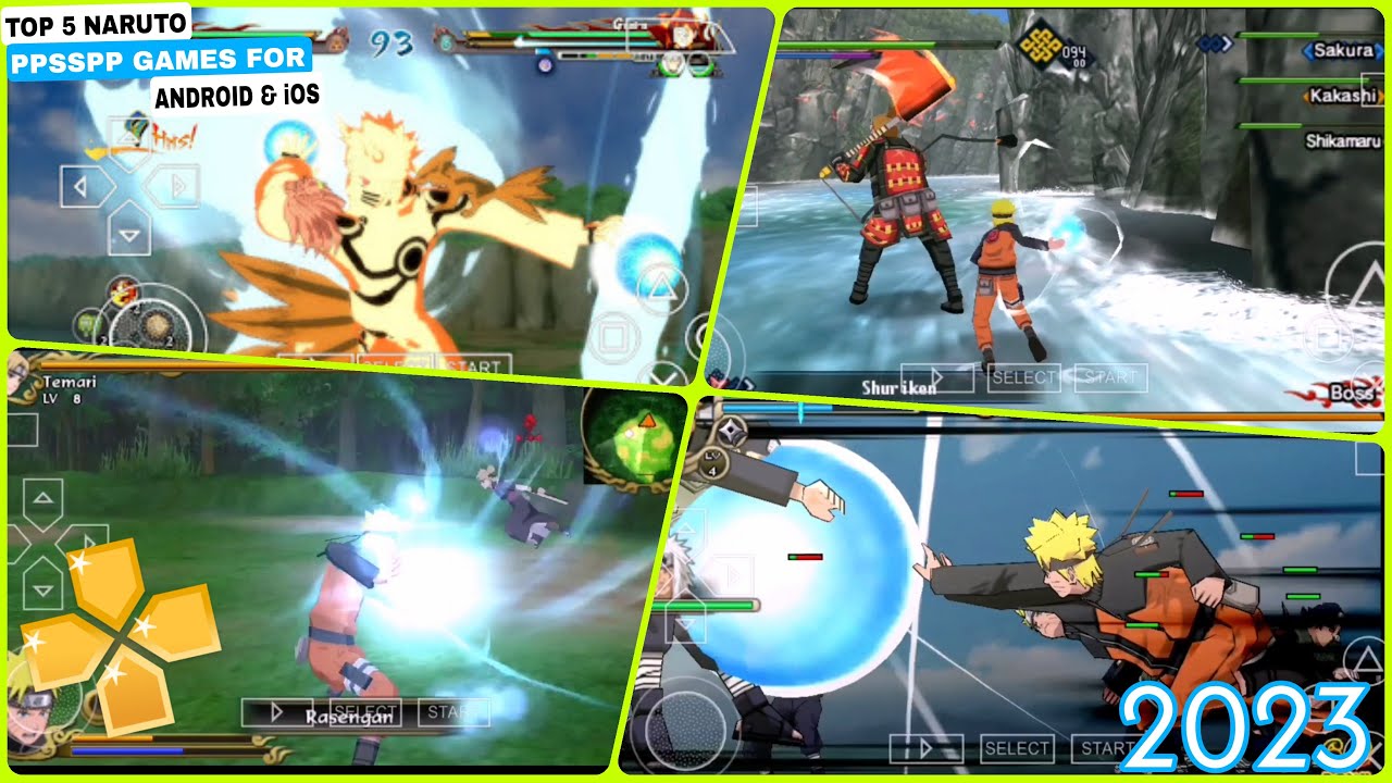 naruto ppsspp games