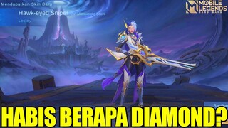 GACHA SKIN LESLEY ANNUAL STARLIGHT 2022 "Hawk-eyed Sniper" HABIS BERAPA DIAMOND? | MOBILE LEGENDS