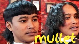 gaya rambut mullet pria panjang | paling banyak diminati 2022