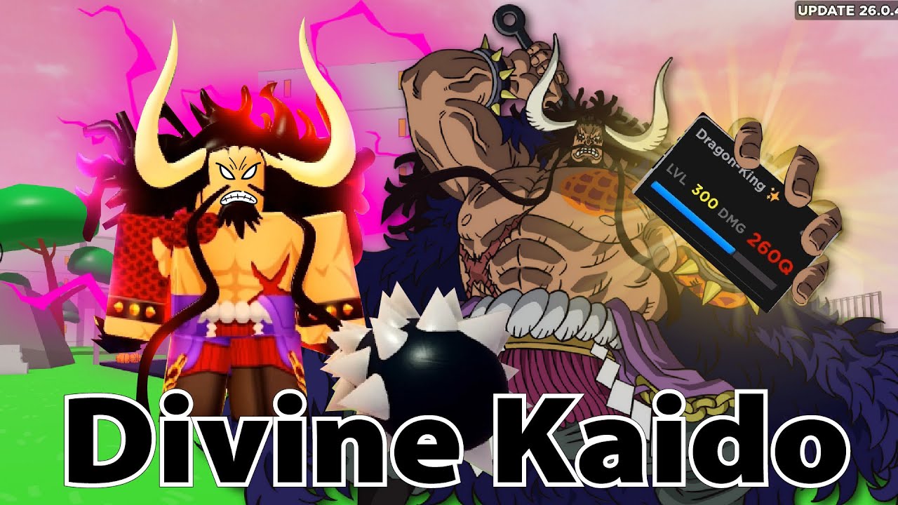GODLIKE Damage NEW Shiny Divine [ Kaido/Dragon-King ] | Anime ...