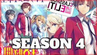 Classroom of the Elite Season 4 Release Date Situation!