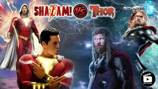 SHAZAM VS THOR! Pertarungan Dua Dewa Petir, Siapakah Yang Terkuat?