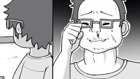 Comic "Little Blue Liang!" Uncle invented a 100% hypnosis APP... What should Little Blue Liang do! !
