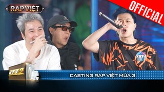 Thí sinh rap cực troll khiến Karik cười tít mắt | Casting Rap Việt 2023