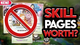 ARE SKILL PAGES WORTH SUMMONING FOR, SHOULD YOU GET THEM? F2P... WATCH THE VID - Black Clover Mobile