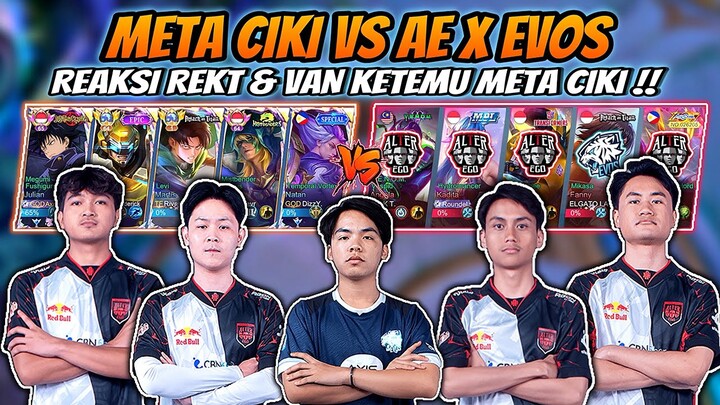 Reaksi REKT Ketemu Meta Ciki !! Meta Ciki Vs AlterEgo x Evos🔥