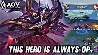 AOV : ELSU GAMEPLAY | THIS HERO IS ALWAYS OP - ARENA OF VALOR LIÊNQUÂNMOBILE ROV COT