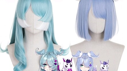 【Manqidiange】 Virtual anchor Rainbow Club Elira two versions of cos wig styling tutorial