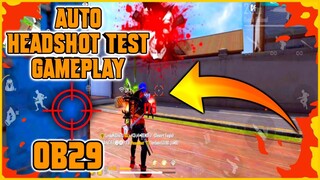 AUTOHEADSHOT TEST GAMEPLAY FREE FIRE OB29 1.64.2 NEW XM8 SKIN DISTINY GUARDIAN FREE FIRE