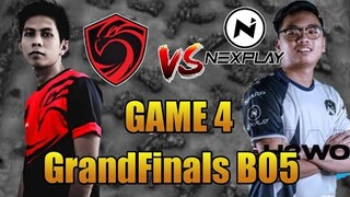 GAME 4 - NEXPLAY PREDATOR VS CIGNAL ULTRA GRANDFINALS ONLINE TOURNAMENT