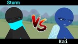 Storm vs. Kai • OcBattle #3 || Sticknodes