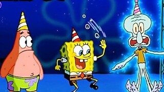 Squidward ถูกไฟฟ้าช็อตโดยไม่ได้ตั้งใจ และมีชีวิตชีวามากกว่าฟองน้ำตัวน้อย