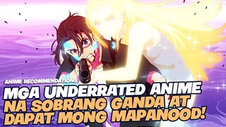 Top 5 UNDERRATED ANIME NA DAPAT MONG MAPANOOD BAGO MATAPOS ANG 2022!