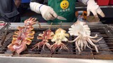 Món ăn đường phố Đài Loan _ Mực Nướng | Grilled Squid Taiwan Street food