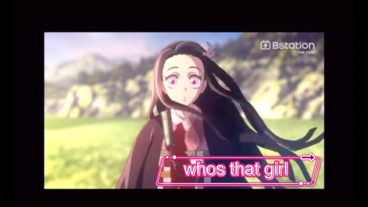 AMV ( whos that girl )