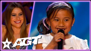 ADORABLE 6 Year Old Girl Sings Lady Gaga on America's Got Talent!